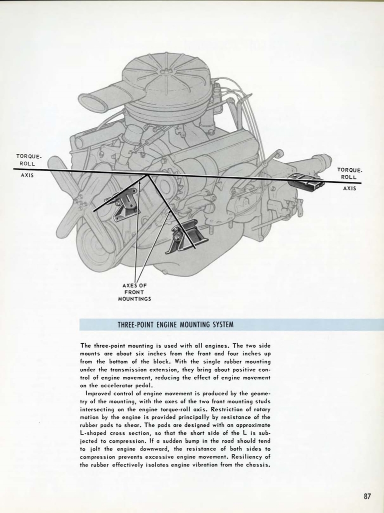 1958 Chevrolet Engineering Features Booklet Page 57